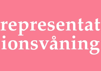 Synonym representationsvåning