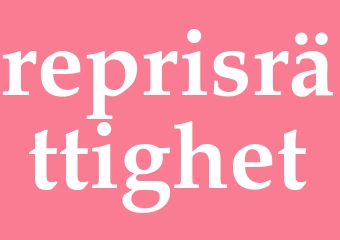 Synonym reprisrättighet