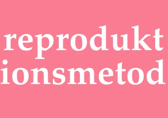 Synonym reproduktionsmetod