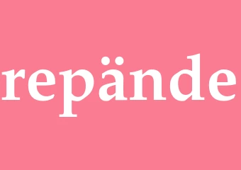 Synonym repände