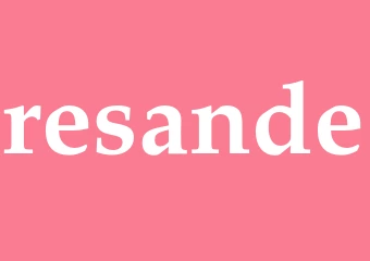Synonym resande