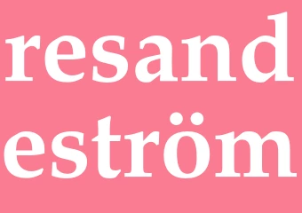 Synonym resandeström