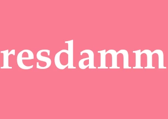 Synonym resdamm