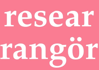 Synonym researrangör