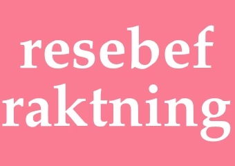 Synonym resebefraktning