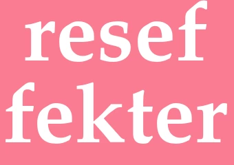 Synonym reseffekter