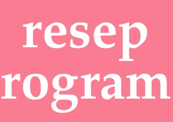 Synonym reseprogram