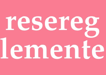 Synonym resereglemente