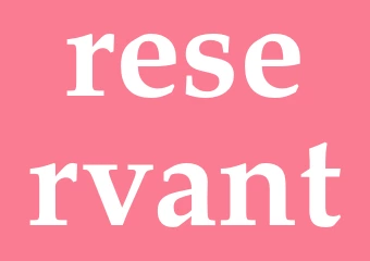 Synonym reservant