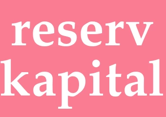 Synonym reservkapital
