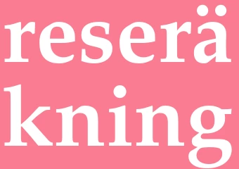 Synonym reseräkning