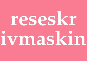 Synonym reseskrivmaskin