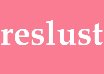 Synonym reslust
