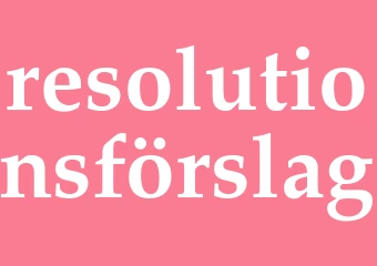 Synonym resolutionsförslag