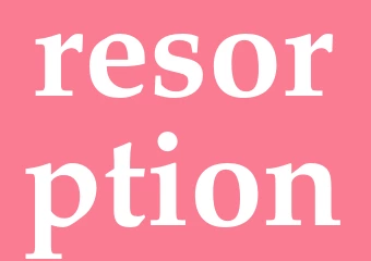 Synonym resorption