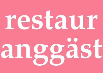 Synonym restauranggäst