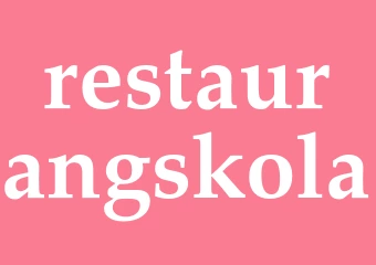Synonym restaurangskola