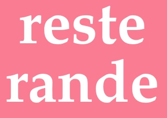 Synonym resterande