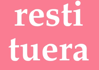 Synonym restituera