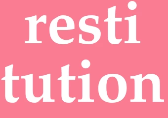 Synonym restitution