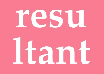 Synonym resultant