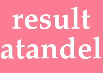 Synonym resultatandel