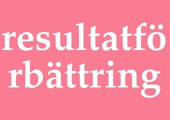 Synonym resultatförbättring