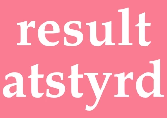 Synonym resultatstyrd