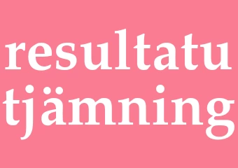Synonym resultatutjämning