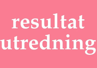 Synonym resultatutredning