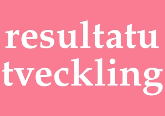 Synonym resultatutveckling