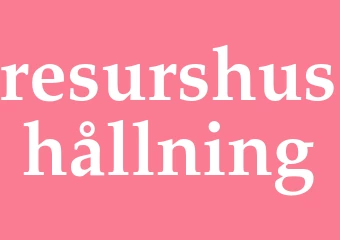Synonym resurshushållning