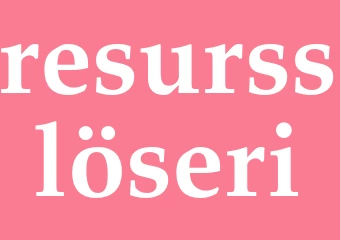Synonym resursslöseri
