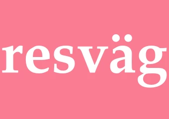 Synonym resväg