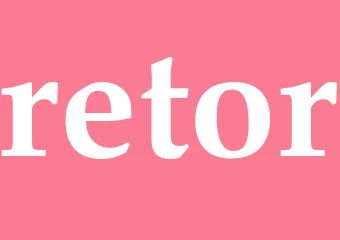 Synonym retor