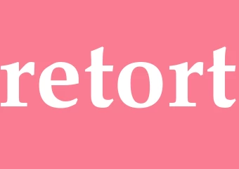 Synonym retort