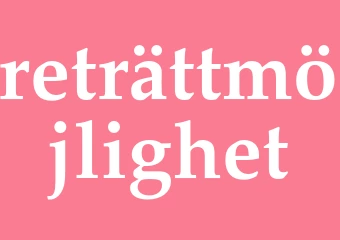 Synonym reträttmöjlighet