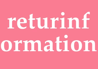 Synonym returinformation