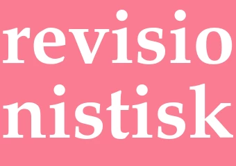 Synonym revisionistisk