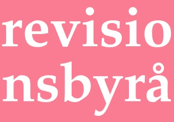 Synonym revisionsbyrå