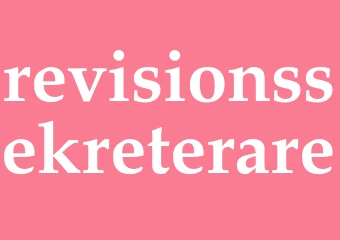 Synonym revisionssekreterare