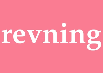 Synonym revning