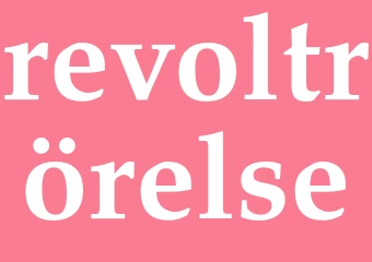 Synonym revoltrörelse