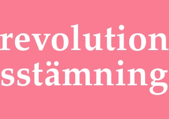 Synonym revolutionsstämning