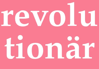 Synonym revolutionär