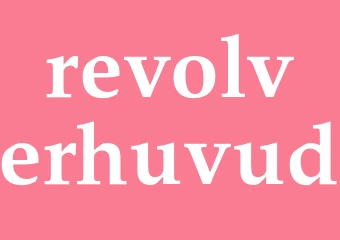 Synonym revolverhuvud