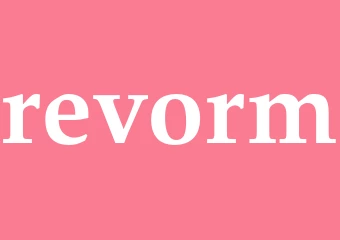 Synonym revorm