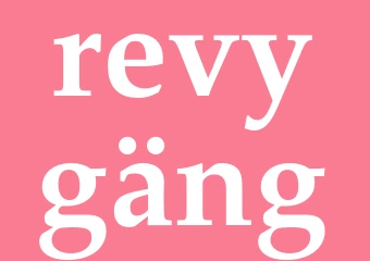 Synonym revygäng