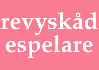 Synonym revyskådespelare