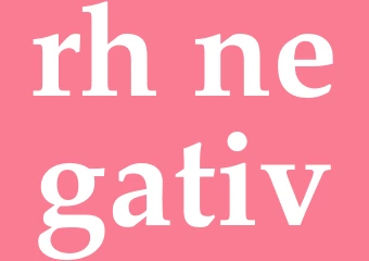 Synonym rh-negativ